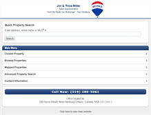 Tablet Screenshot of homesforsaleinnewportrichey.com